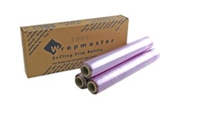 Wrapmaster 1000 Cling film Refil Pack 3 x 100M Roll